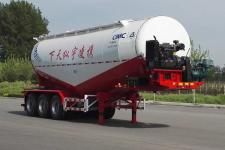 凌宇9.9米31.2吨3轴中密度粉粒物料运输半挂车(CLY9401GFL)