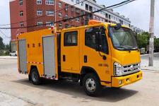 国六福田时代双排座工程救险车|电力工程救险车|排污抗洪救险车