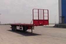 中鱼运驰11米33.7吨3轴平板运输半挂车(EYC9400TPB)