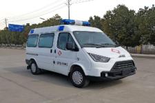 國六江鈴特順短軸中頂轉運監護型救護車|HNY5049XJHSD6型救護車