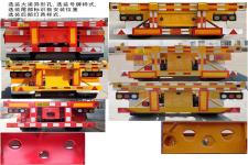 鑫宏达牌XHD9403TJZ型集装箱运输半挂车图片