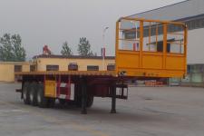 同强11米33.5吨3轴平板运输半挂车(LJL9400TPB)