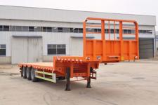 新宏东12米33吨平板运输半挂车(LHD9400TPBE)