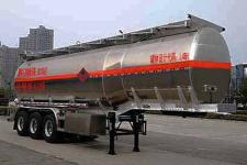 楚飞11.5米33吨3轴铝合金易燃液体罐式运输半挂车(CLQ9400GRYBA)