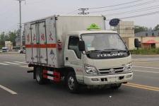 国六福田时代3.8米杂项危险物品厢式运输车 爆破器材运输车