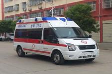 國六福特V348長軸高頂救護車_負壓救護車_救護車生產工廠銷售