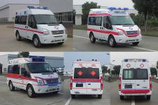 鸿雁牌CPT5048XJHJL6D型救护车图片