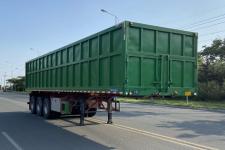 骏程10米32吨3轴散装粮食运输半挂车(HLE9400ZLS)