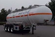 凌宇牌CLY9401GFWC型腐蚀性物品罐式运输半挂车