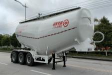 东润8.9米33.2吨3轴中密度粉粒物料运输半挂车(WSH9406GFL)
