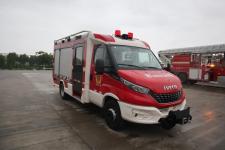 川消牌SXF5062TXFQC60型器材消防车图片