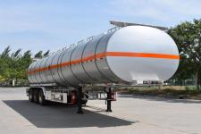 金碧12.3米32.9吨3轴铝合金易燃液体罐式运输半挂车(PJQ9405GRYL)