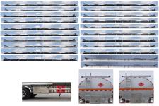 金碧牌PJQ9405GRYL型铝合金易燃液体罐式运输半挂车图片