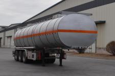 金碧11米33.2吨3轴铝合金易燃液体罐式运输半挂车(PJQ9408GRYL)