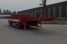 智沃12.5米33.3吨3轴低平板半挂车(LHW9400TDP)