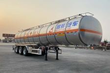 昌骅11.7米33吨3轴铝合金易燃液体罐式运输半挂车(HCH9406GRYA)