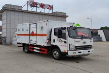 国六解放虎VN 4米1易燃气体厢式运输车 爆破器材运输车