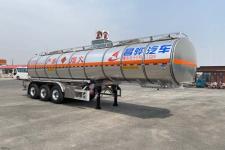 昌骅牌HCH9400GRY35型铝合金易燃液体罐式运输半挂车图片