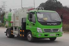 福田牌BJ5072ZZZEV-H1型纯电动自装卸式垃圾车图片